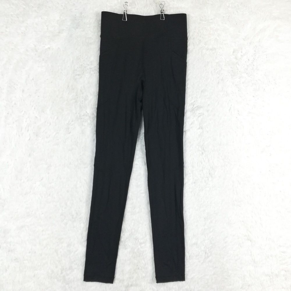 All Access Womens Pants Leggings Yoga Black Athletic Pull‎ On Tummy Control XS